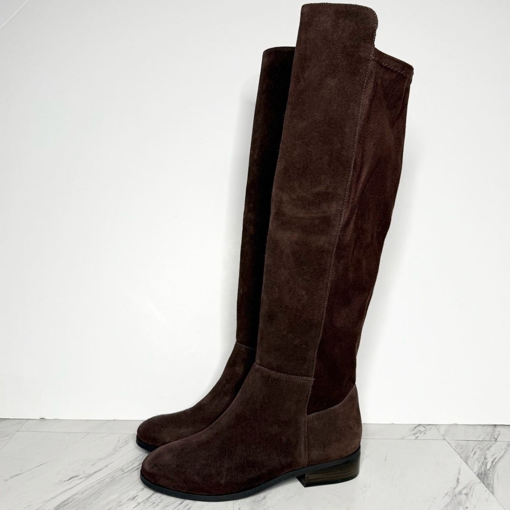 Lucky Brand Calypso Brown Suede Tall Boot 8 1/2 M